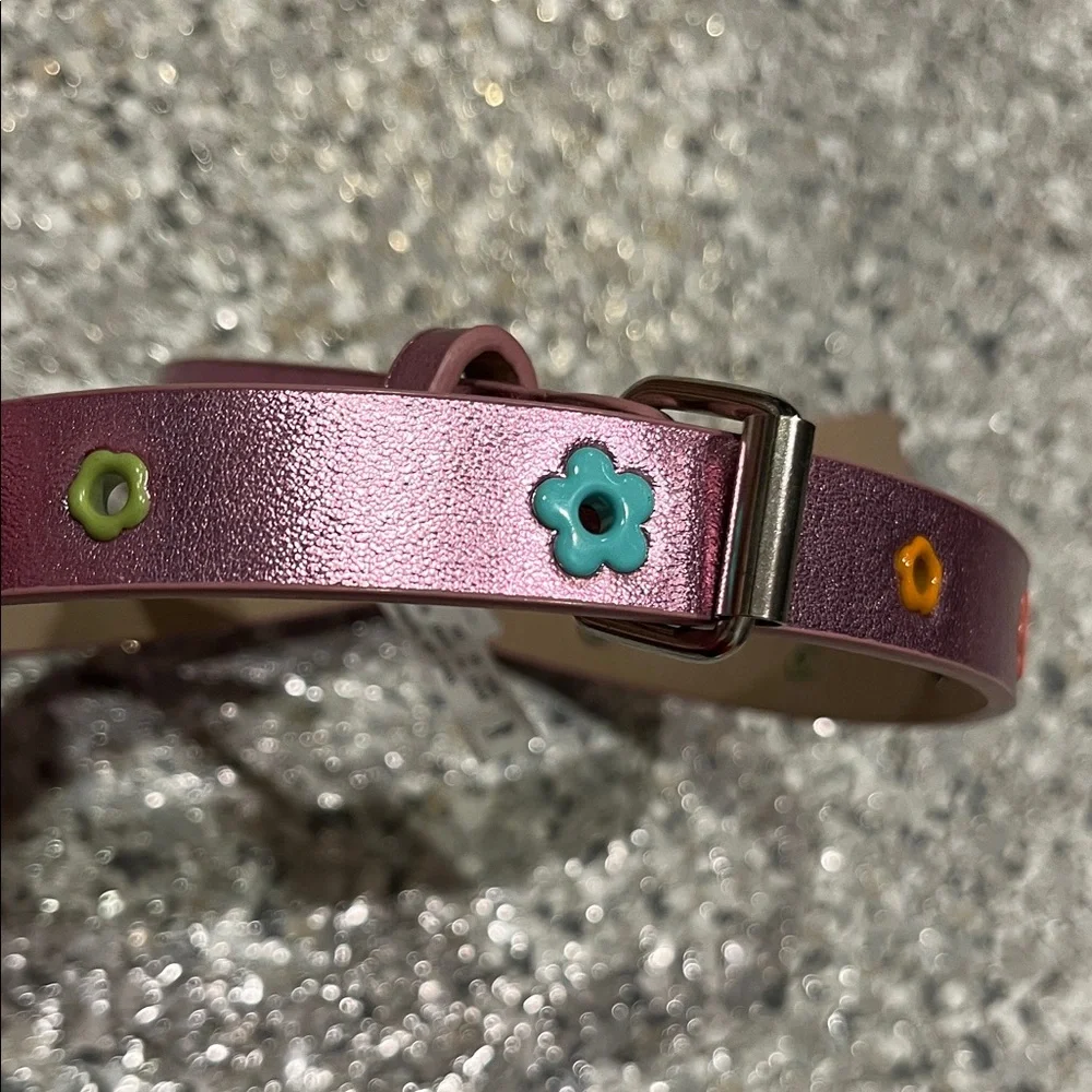 Cat & Jack Rose Pink Girls Belt size L 28 inches long
